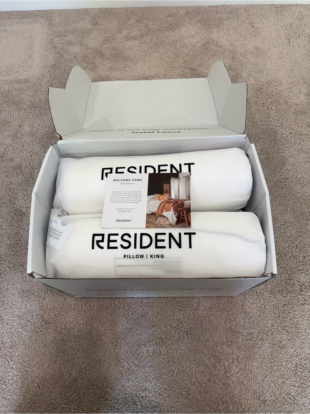 Resident Serenity Sleep Bundle Box - King White - Picture 2 of 9